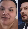 Danilo Gentili provoca Thais Carla após ela anunciar cirurgia bariátrica: 'Gordofóbica?'  Foto: Reprodução/ Instagram e SBT / Contigo