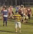 Confusão entre jogadores do Clube Atlético Sarapuí e a equipe de arbitragem  Foto: Liga Pilarense De Árbitros / Reprodução