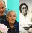 Ney Matogrosso e a mãe, Beita  Foto: Reprodução / Bons Fluidos