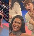 Alice Wegmann compartilhou reação de choque ao ver os músculos de Gracyanne Barbosa ao vivo; famosas gravaram Altas Horas  Foto: Reprodução/Instagram / Contigo