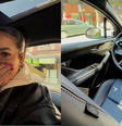 Mel Maia anda em carro sem motorista  Foto: Reprodução/Instagram