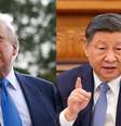 O presidente dos Estados Unidos, Donald Trump (à esq.); e o presidente da China, Xi Jinping (à dir.)  Foto: Ken Ishii/Pool/Getty Images - 28.03.2025 | Kevin Dietsch/Getty Images - 25.04.2025