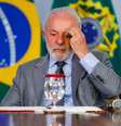 O presidente Lula defende discussão sobre redução da jornada de trabalho em pronunciamento de rádio e tv  Foto: Wilton Junior / Estadão / Estadão
