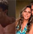 Carlos Alberto Riccelli e Bruna Lombardi se conheceram nos bastidores de uma novela  Foto: Reprodução/Globo e Instagram