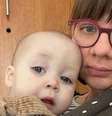 Daisy Crawford, de 40 anos, e seu bebê  Foto: Reprodução/Bristol Live
