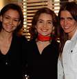 Júlia Lemmertz, Cláudia Abreu e Malu Mader em Celebridade  Foto: Reprodução/Globo / Caras Brasil