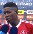 Vitão reclama de arbitragem após partida  Foto: Reprodução/Prime Vídeo