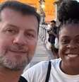 Cacau Protásio e o ex  Foto: marido, Janderson Pires - Reprodução/Instagram / Márcia Piovesan