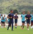  Foto: Gilvan de Souza/Flamengo - Legenda: Flamengo se prepara para jogo contra o Central Córdoba / Jogada10