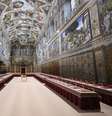 Vaticano divulga imagens da Capela Sistina pré-conclave  Foto: Sala de Imprensa do Vaticano