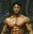 'Fitness na Academia e no Amor': ator Lee Jun-young seguiu dieta insana e ganhou 14 kg de músculos para viver fisiculturista no dorama.  Foto: Reprodução, KBS2 / Purepeople