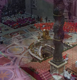 Missa é celebrada no Vaticano antes do início do conclave  Foto: Reprodução/YouTube/VaticanNews