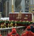 Cardeais celebram missa de abertura de conclave  Foto: Reprodução/Vatican News