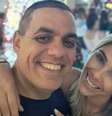 Samir Carvalho atirou várias vezes e deu dez facadas na companheira, Amanda Fernandes   Foto: Reprodução/Instagram 
