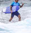 Gabriel Medina comemora bronze.   Foto: William Lucas/COB / Esporte News Mundo