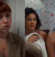 Solange (Alice Wegmann), Fátima (Bella Campos) e Afonso (Humberto Carrão) de Vale Tudo  Foto: Reprodução/Globo / Contigo