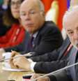 O presidente brasileiro Luiz Inácio Lula da Silva durante reunião bilateral com o líder russo, Vladimir Putin.  Foto: AP - Maxim Shemetov / RFI