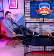Antony Curti durante podcast Semana NFL  Foto: Youtube/ESPN Brasil / Reprodução