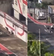 O tiroteio aconteceu no bairro de Patamares, uma área de classe média alta em Salvador  Foto: Reprodução/X