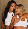 Ludmilla e Brunna Gonçalves esperam a primeira filha  Foto: Reprodução/Instagram