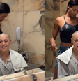 Pabllo Vittar raspa a cabeça  Foto: Reprodução/TikTok