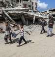 O plano anunciado recentemente renovou as preocupações sobre os riscos de uma epidemia de fome em Gaza  Foto: Getty Images / BBC News Brasil