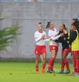 Jogadoras das Bragantinas.   Foto: Fernando Roberto/Red Bull Bragantino / Esporte News Mundo