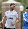 Xabi Alonso e Carlo Ancelotti chegaram a trabalhar juntos no Real e no Bayern   Foto:  Angel Martinez/Real Madrid / Getty Images