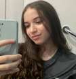 Melissa Campos, adolescente de 14 anos que foi assassinada em sala de aula de uma escola em Uberaba (MG)  Foto: Reprodução/Instagram/@rosana.agreli