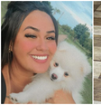 Mulher denuncia ex-companheiro por matar cachorro de estimação a facadas  Foto: Reprodução/Facebook/Emilly Talita