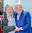 Presidente Luiz Inácio Lula da Silva (PT) participa do funeral do ex-presidente do Uruguai José Mujica, nesta quinta-feira, 15  Foto: Reprodução Instagram @lulaoficial|Ricardo Stuckert/PR