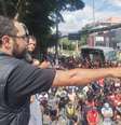 Assembleia do Breque Nacional em Osasco (SP), na paralisação de dois dias, entre 31 de março e 01 de abril de 2025.  Foto: Marcos Zibordi