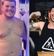 Antes e depois do cantor Ferrugem  Foto: Reprodução/Instagram