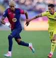  Foto: Judit Cartiel/Getty Images - Legenda: Barcelona perde para o Villarreal, mas torcida comemora título / Jogada10