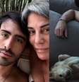 Gloria Pires com o filho, Bento  Foto: Reprodução/Instagram / Márcia Piovesan