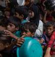Ação militar de Israel tem privado população de Gaza de acesso a alimentos  Foto: EPA / BBC News Brasil