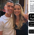 Irmã de Cristiano Ronaldo se irrita com a assédio de jornalistas sobre futuro do jogador: 'Não tenho filho de 40 anos'  Foto: Reprodução/Instagram/@katiaaveirooficial