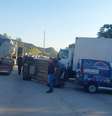 SP: Engavetamento com mais de 10 veículos deixa 1 ferido em São Bernardo  Foto: Reprodução/SPMar