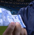 Nota de R$ 2 foi jogada em direção a arbitro por dirigente do Grêmio  Foto: Reprodução/X @pvsportbr