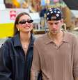 Justin e Hailey Bieber  Foto: Reprodução/Getty Images