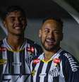 Neymar começou no banco em jogo do Santos  Foto: Agência F8/Estadão Conteúdo / Renato Alexandre