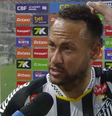 Neymar não sabe se renovará com o Santos  Foto: Reprodução/X @pvsportbr