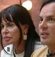 Gretchen e Esdras poderiam ser protagonistas da edição, mas não suportaram a rivalidade na disputa  Foto: Reprodução/TV
