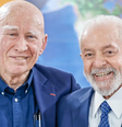 Lula e Sebastião Salgado  Foto: Ricardo Stuckert