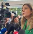  Foto: Reprodução de vídeo BTB Sports - Legenda: Leila Pereira deu voto de confiança no novo presidente da CBF / Jogada10