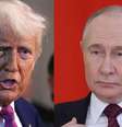 Trump disse que Putin está 'completamente louco' após novos ataques da Rússia à Ucrânia  Foto: Getty Images / BBC News Brasil