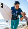Luana Silva escapa do corte na WSL.   Foto: Beatriz Ryder/WSL / Esporte News Mundo