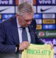 Ancelotti é apresentado como técnico da Seleção Brasileira   Foto:  THIAGO RIBEIRO/AGIF / Estadão