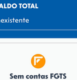 Usuários do X deixaram prints de tela que mostram suas contas do FGTS vazias  Foto: Reprodução