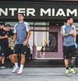 Luis Suárez e Lionel Messi anunciaram a fundação de um time de futebol no Uruguai.  Foto: Divulgação/Inter Miami / Estadão